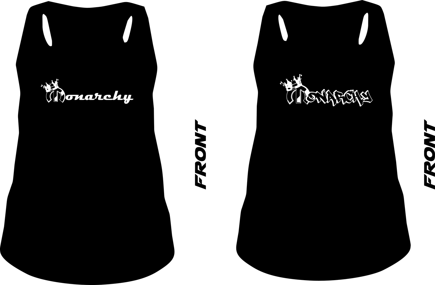 Monarchy Support Women's Racerback Tanks