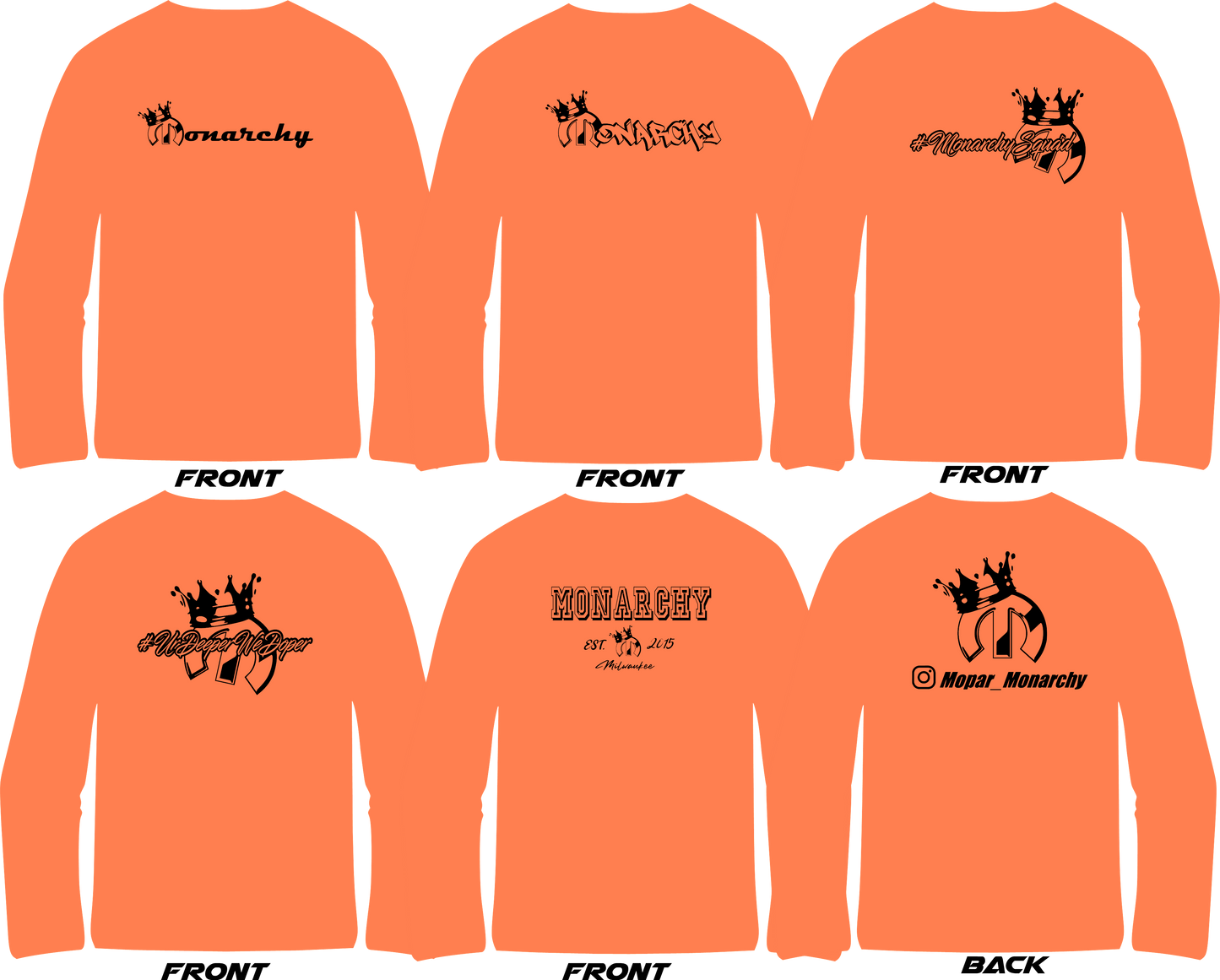 Monarchy Support Long sleeve