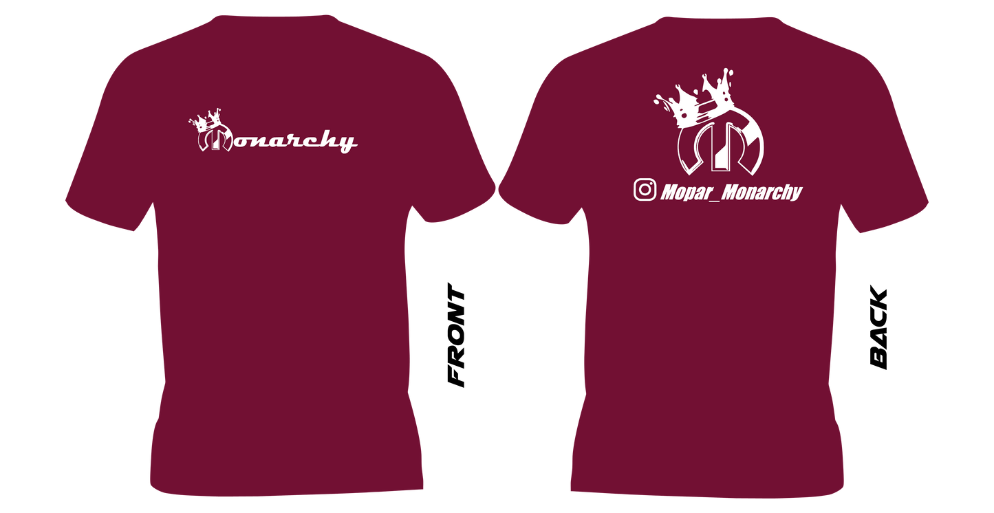 Monarchy Club Shirt Builder
