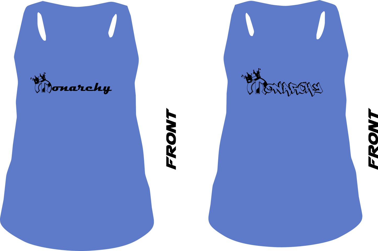 Monarchy Support Women's Racerback Tanks