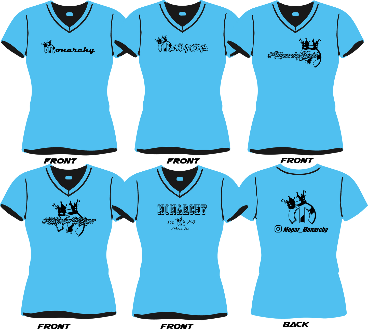 Monarchy Support Women's VNeck