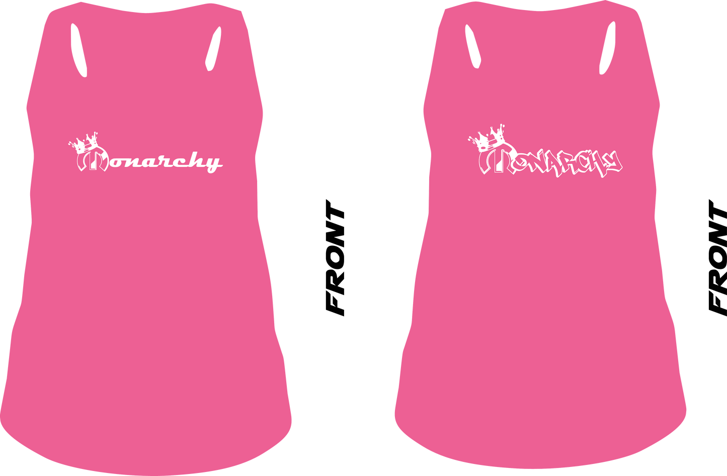 Monarchy Support Women's Racerback Tanks