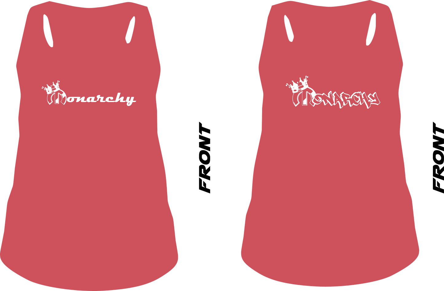 Monarchy Support Women's Racerback Tanks