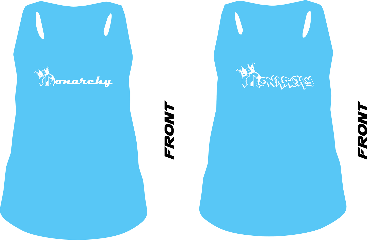 Monarchy Support Women's Racerback Tanks
