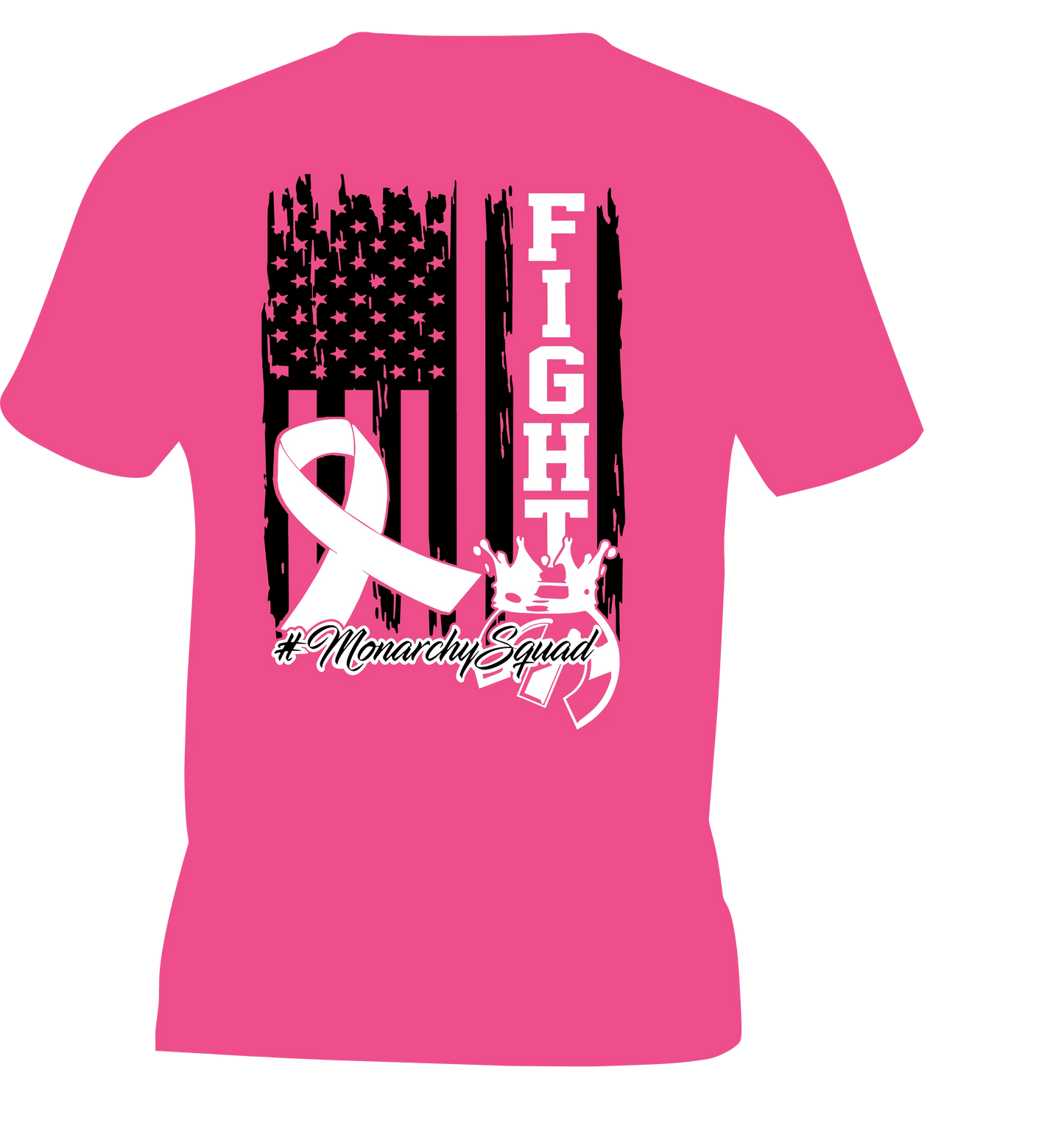 Monarchy Breast Cancer Shirt 2024