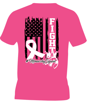 Monarchy Breast Cancer Shirt 2024