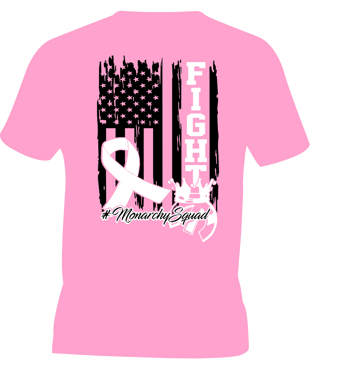 Monarchy Breast Cancer Shirt 2024