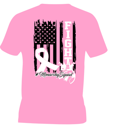 Monarchy Breast Cancer Shirt 2024