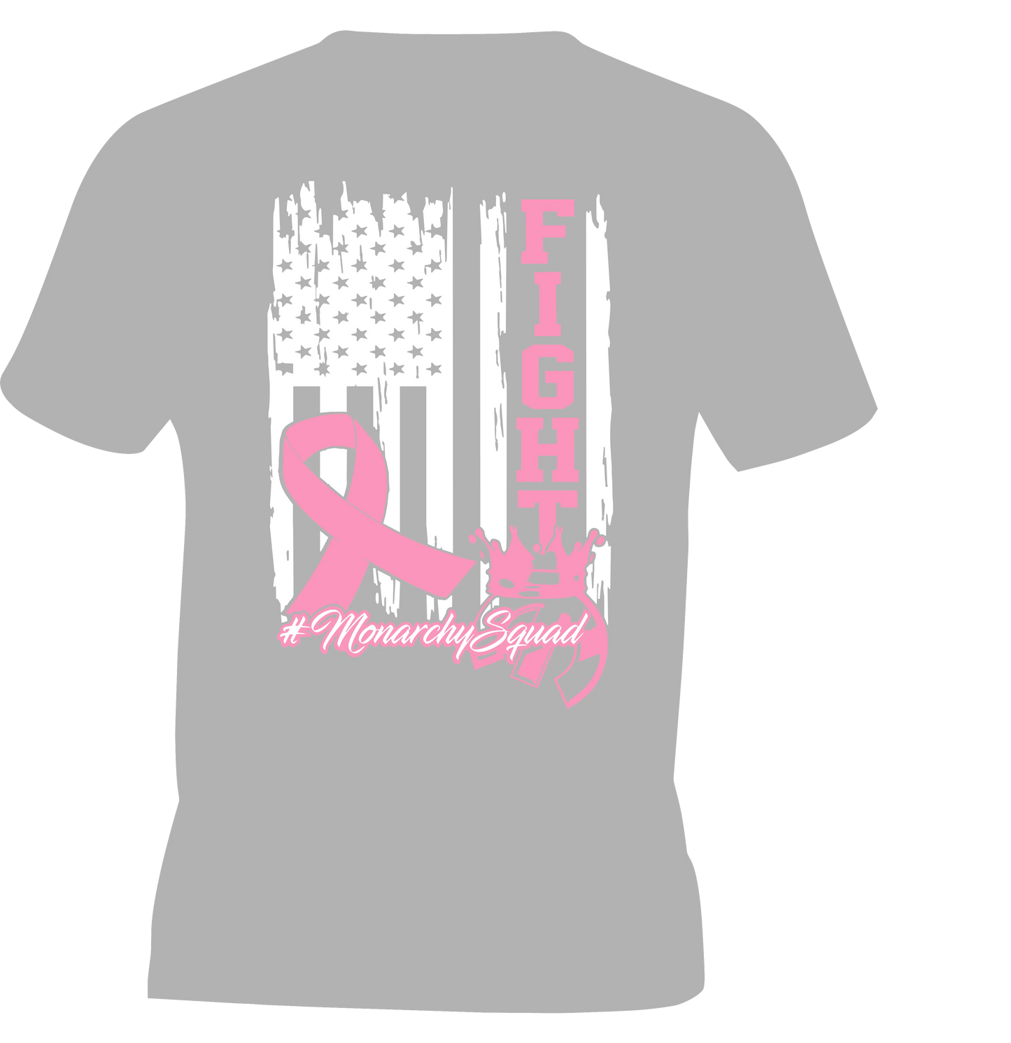 Monarchy Breast Cancer Shirt 2024