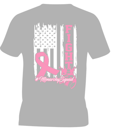Monarchy Breast Cancer Shirt 2024