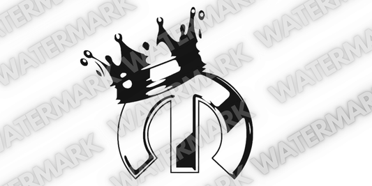 "M" Crown 5"x5"