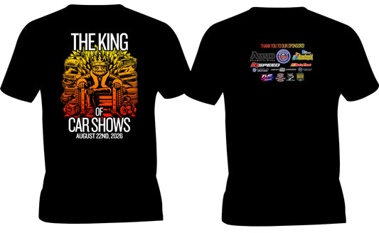 The King of Car Shows 2026 Show Shirt