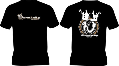 Monarchy 10 Year Group Merch