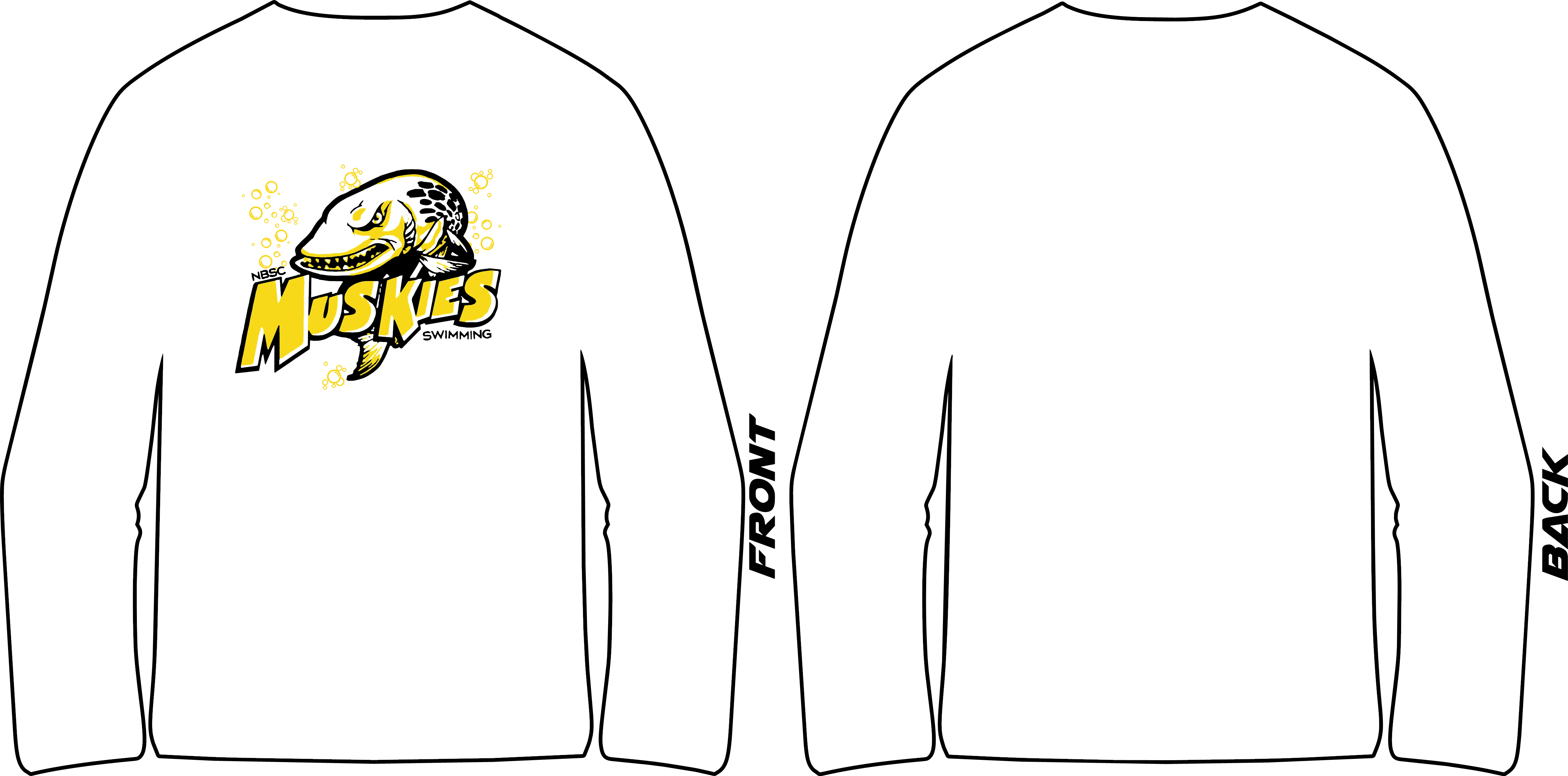 NBSC- Muskies Logo Long sleeve