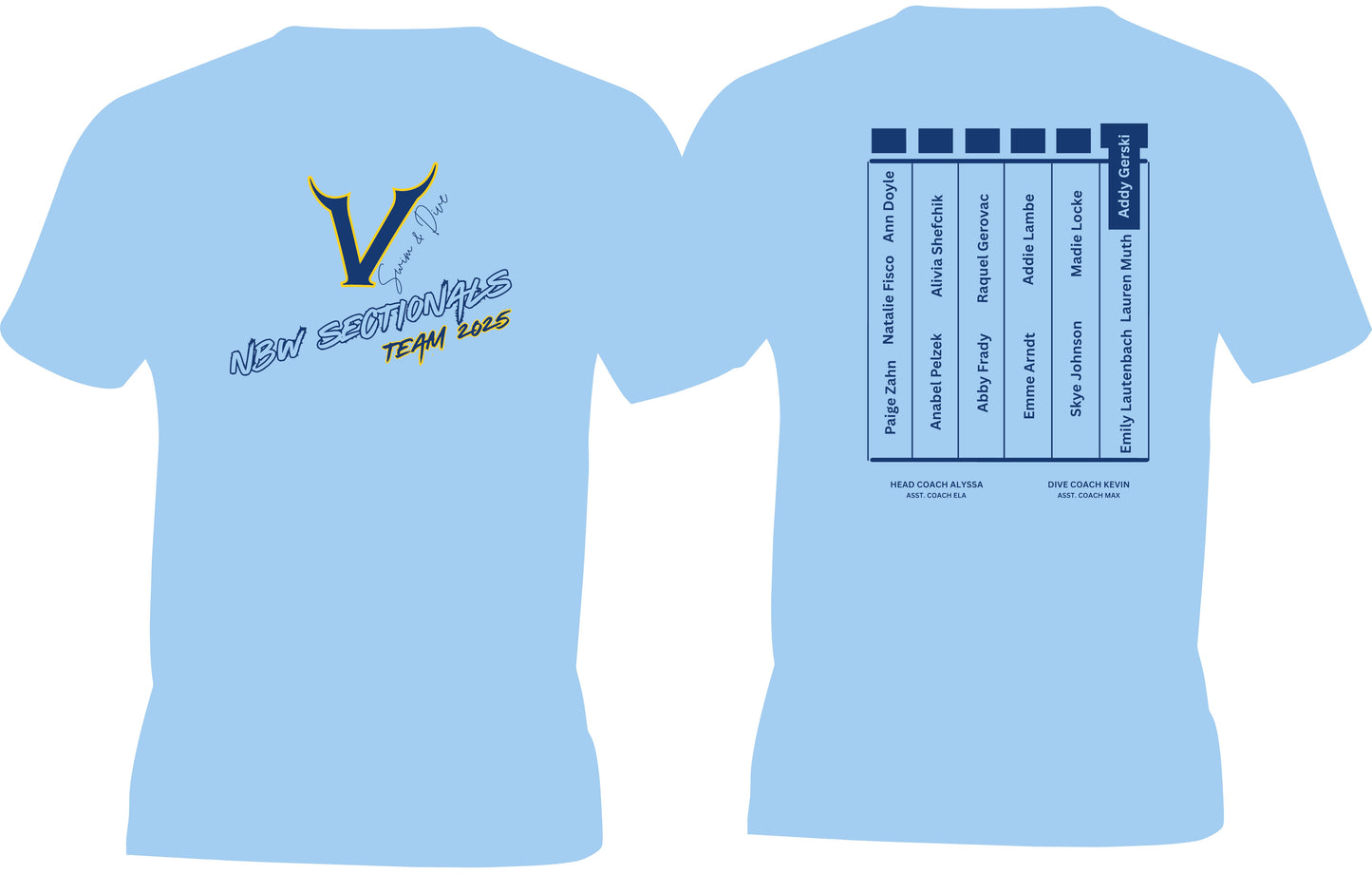 NBW- Sectionals TShirt