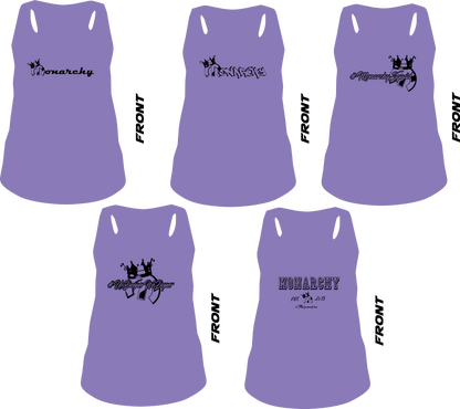 Monarchy Support Women's Racerback Tanks