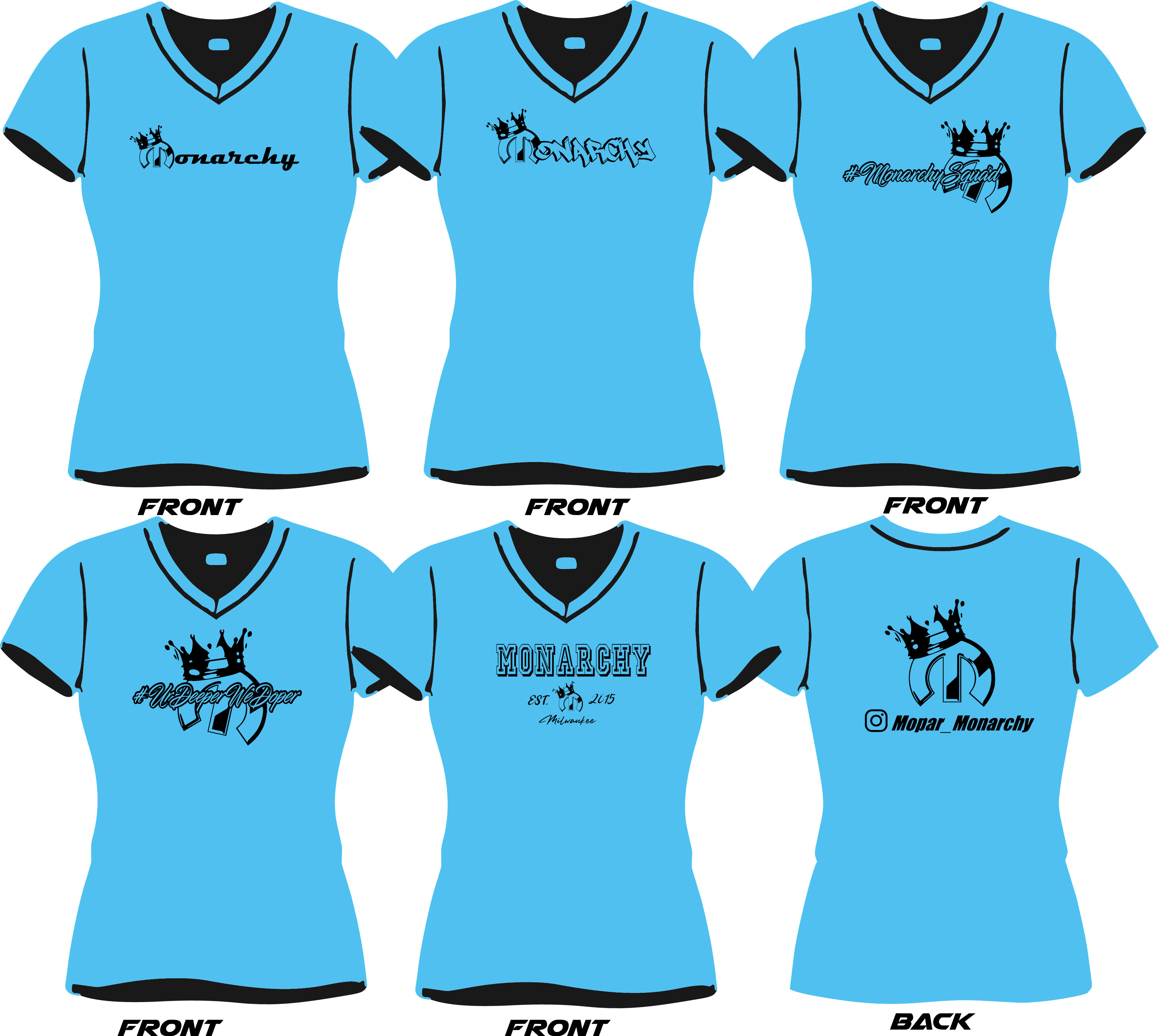 Monarchy Support Women's VNeck