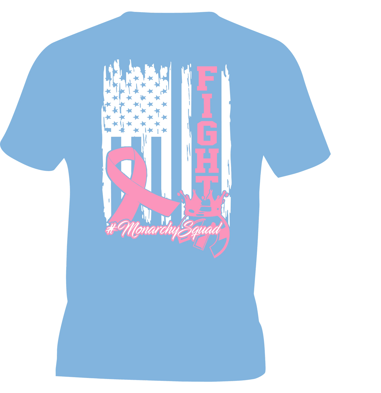 Monarchy Breast Cancer Shirt 2024