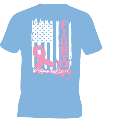 Monarchy Breast Cancer Shirt 2024
