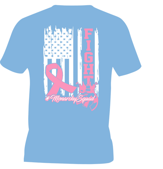 Monarchy Breast Cancer Shirt 2024