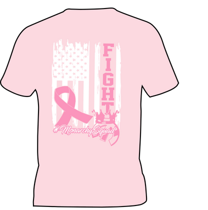Monarchy Breast Cancer Shirt 2024