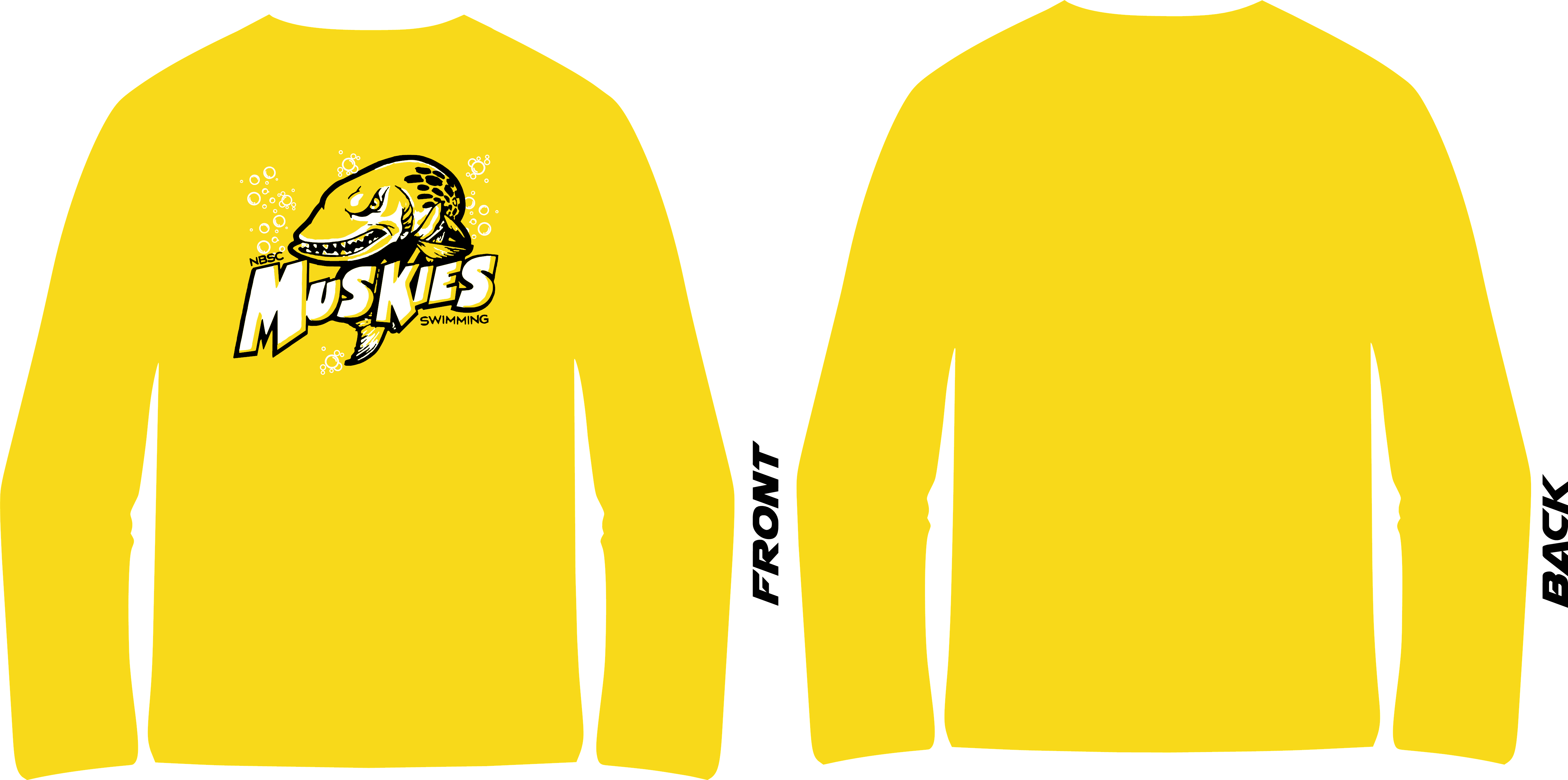 NBSC- Muskies Logo Long sleeve